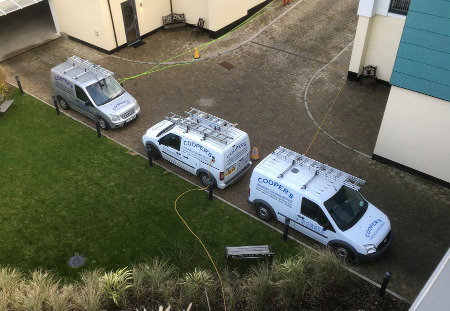 Window Cleaning Van