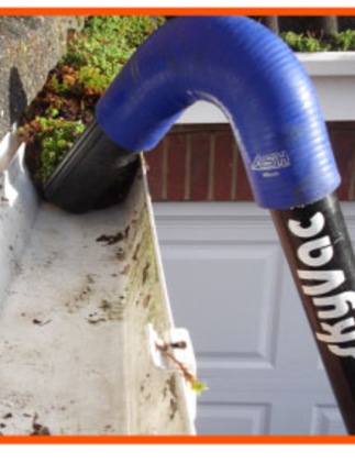 SkyVac Gutter Cleaning